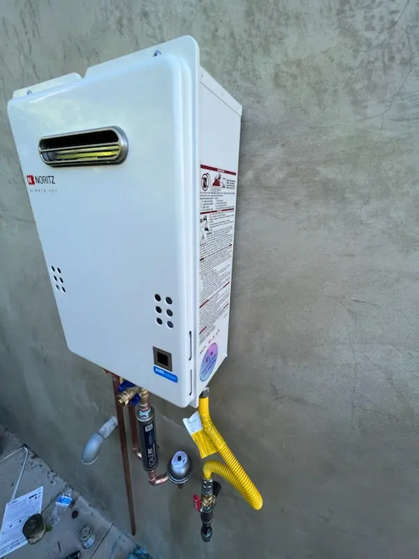 Tankless water heater installation for River Bottoms homes